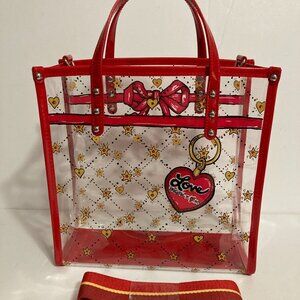 BRIGHTON Love Clear Tote NEW